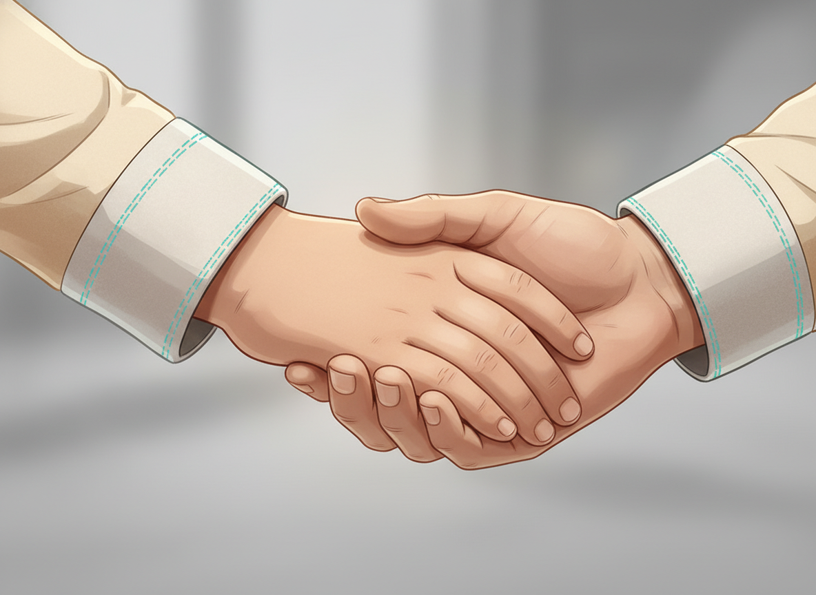 Family holding hands representing family law